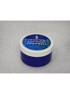 Bath & Body Works Frosted Coconut Snowball Super Soft Body Butter 6.5 Oz